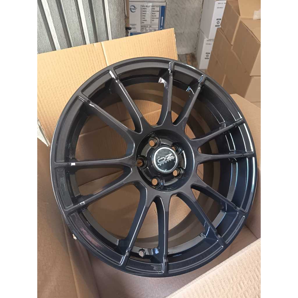 Kit 4 Rodas Aro 17 5x100 Vw Fox Polo Golf Black Piano Scorro S251