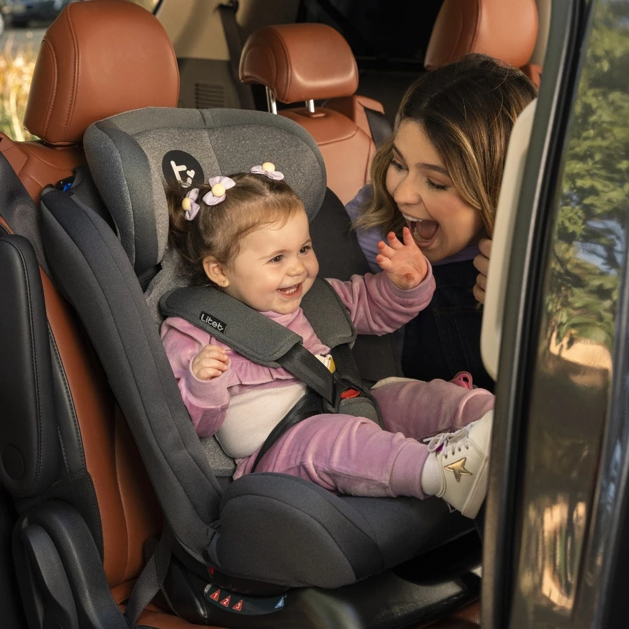Cadeira Para Auto 0-36 Kg Litet Mass Preta e Cinza - foto 2