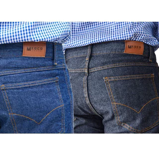 Kit 2 Calças Jeans Masculina Para Trabalho Tradicional Corte Reto Promoção Resistente Tecido Premium em Oferta na Shopee