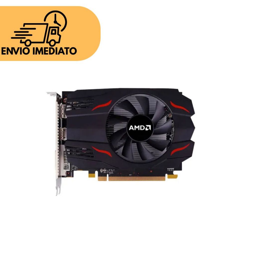 Placa de Vídeo AMD Radeon RX 550 | 4GB GDDR5 | HDMI/DP/DVI | Shopee Brasil