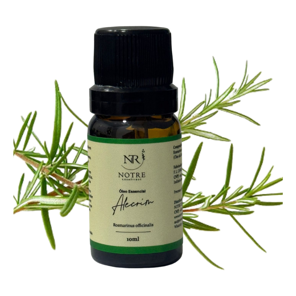 Óleo Essencial de Alecrim 100% Puro 10ml - Revigorante Físico ...