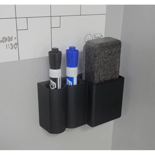 Suporte Organizador para Canetas e Apagador de Quadro Branco