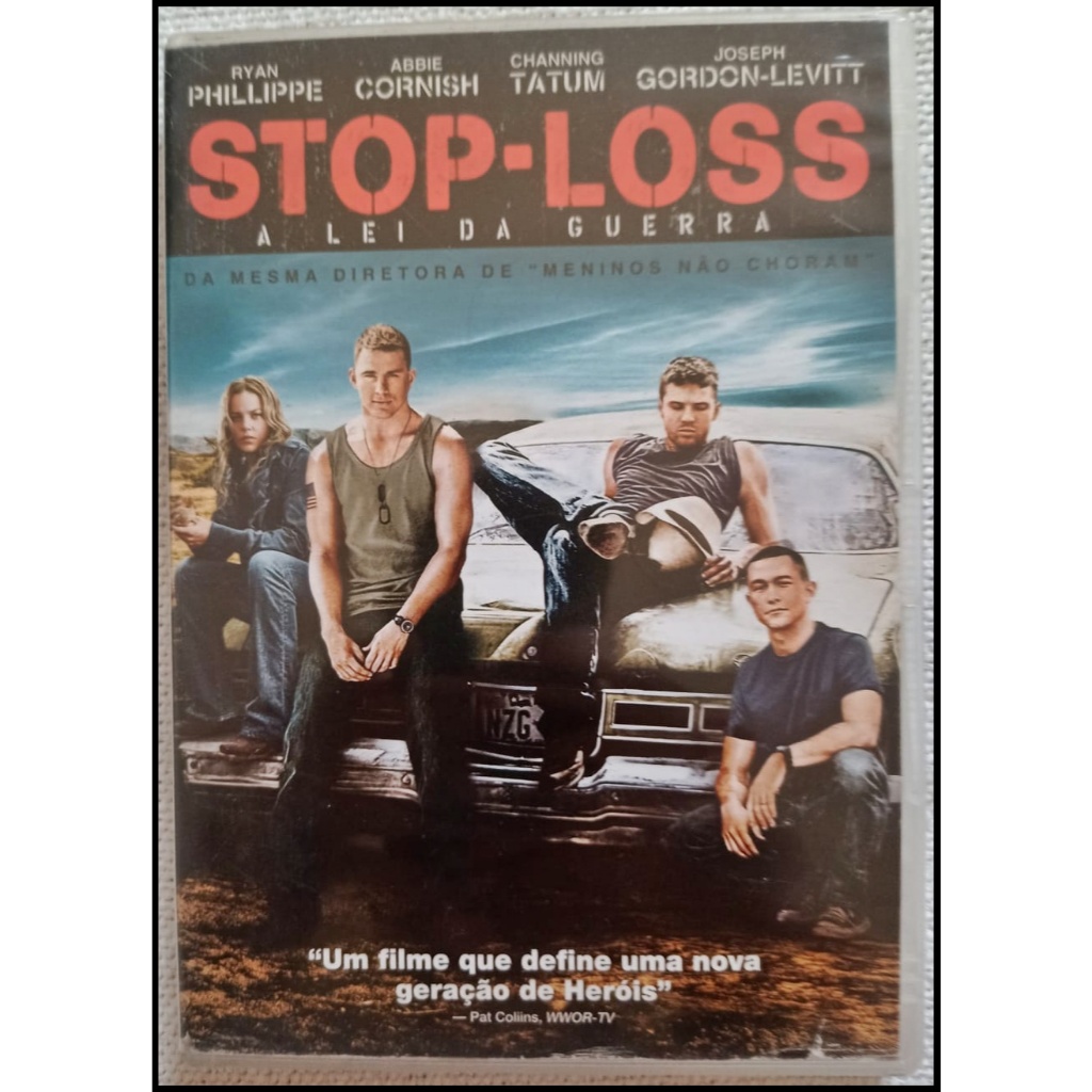 DVD Stop Loss - A Lei da Guerra - Original | Shopee Brasil