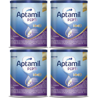 1 Kit c/ 4 latas Aptamil Pepti HMO 800g cada em Oferta na Shopee
