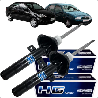 Par Amortecedor Dianteiro Original Nakata Ford Fiesta Hatch Sedan 1996 a 2007 em Oferta na Shopee