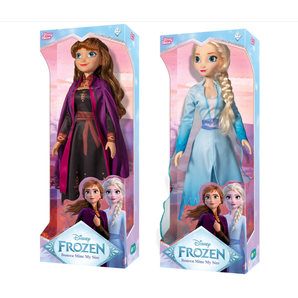 Kit Bonecas Frozen Elsa e Boneca Anna Frozen II Articuladas original ...