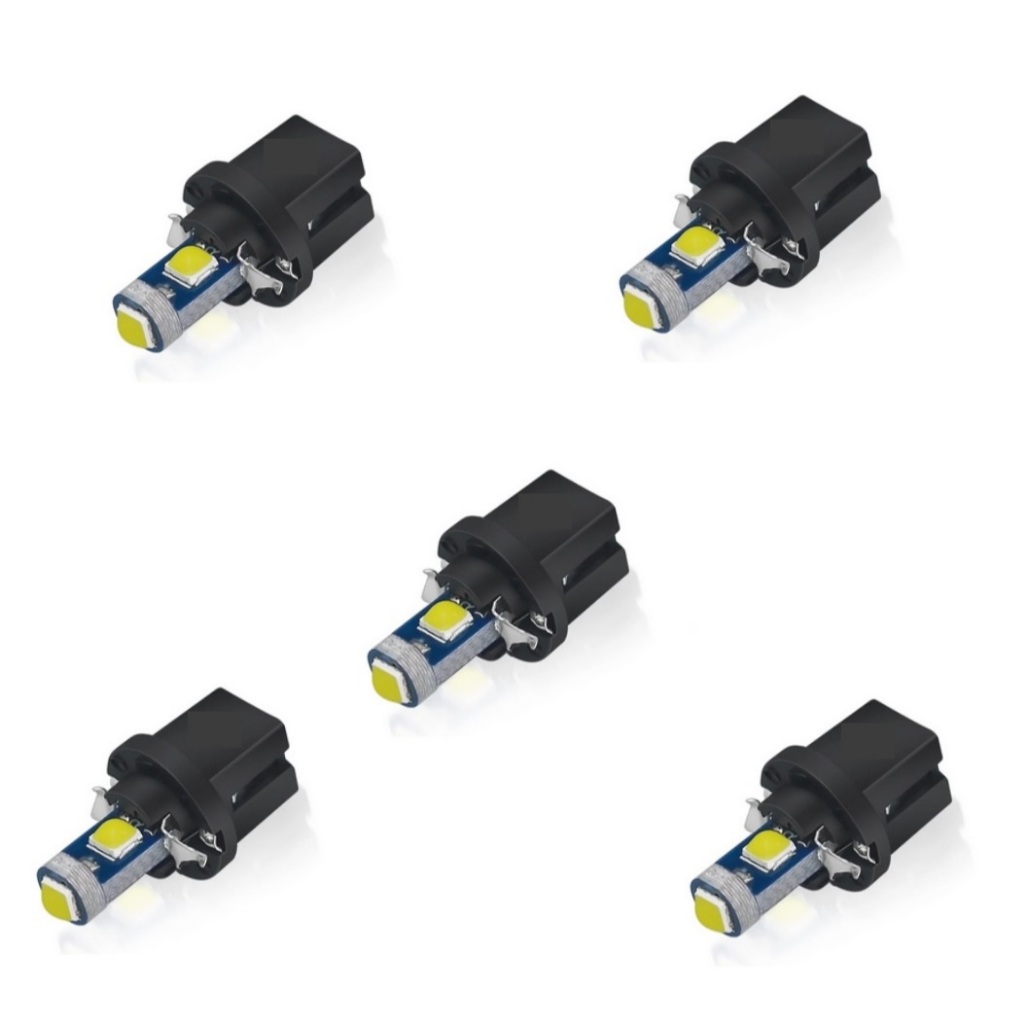 Lampadas Led T5 B8 5d GM CORSA/ASTRA Super branco Para Painel 3 Chip Smd Cada