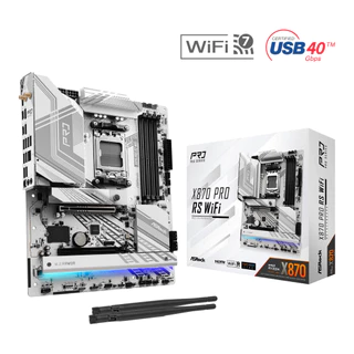 Placa Mae AsRock X870 Pro RS Wifi, DDR5, Socket AMD AM5