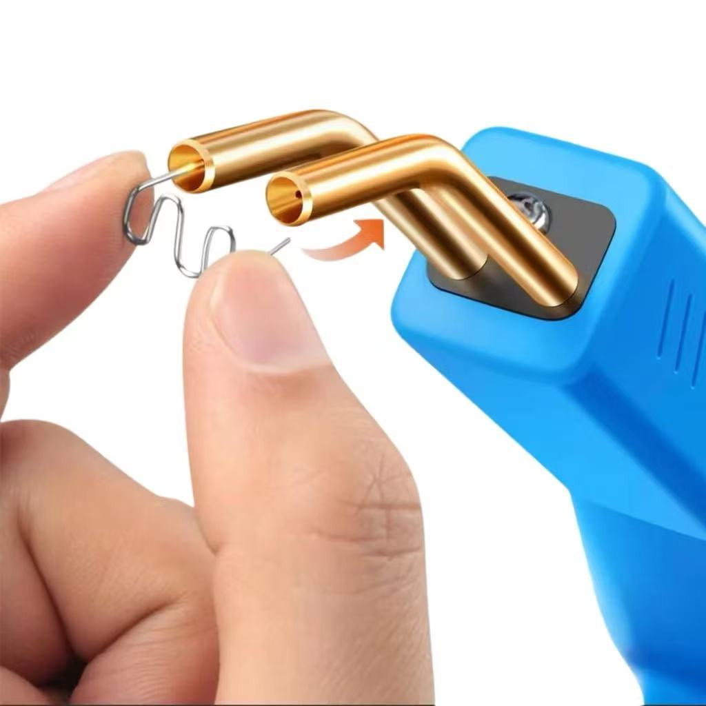 Soldador de plástico portátil, grampeador térmico, máquina de reparo de PVC, pistola de soldagem para para-choques de ca