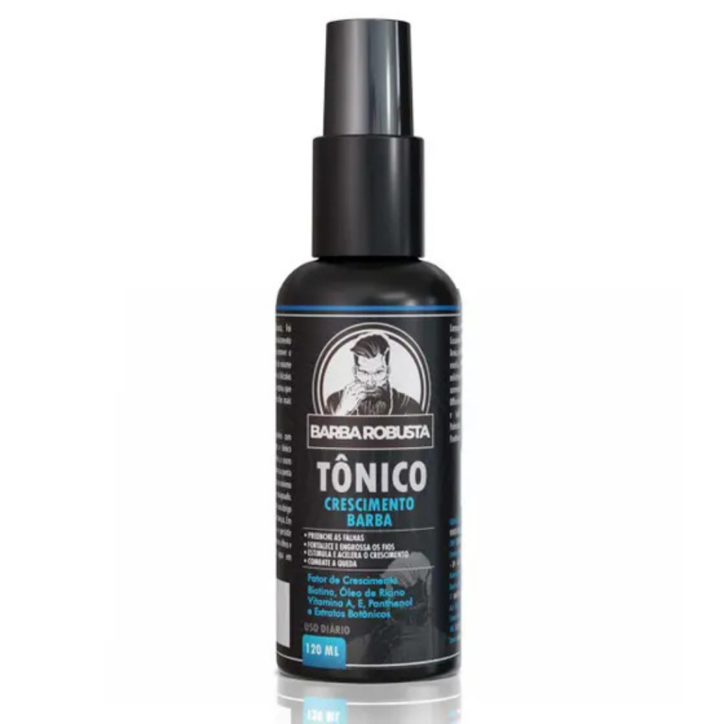 Produto Para Crescer Barba Tônico Crescimento Barba Robusta | Shopee Brasil