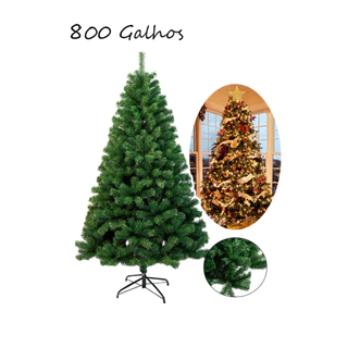Arvore de Natal Pinheiro Tradicional 1,5m 1,8m 2,1m 400 800 1000 Galhos Ajustável Hastes Flexíveis Decoração de Natal