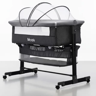 Berço Infantil Portátil Moisés Balanço Co-Sleeper Bed Acoplado Cama Mosquiteiro Bebê Recém-Nascido em Oferta na Shopee