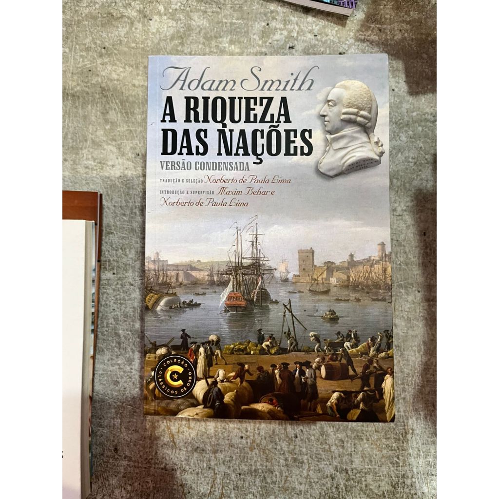 A Riqueza das Nações - Adam Smith | Shopee Brasil
