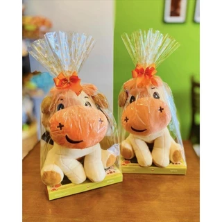 Kit para Presente com Pelúcia da Vaquinha e Caixa de Bombom - Cacau Show em Oferta na Shopee