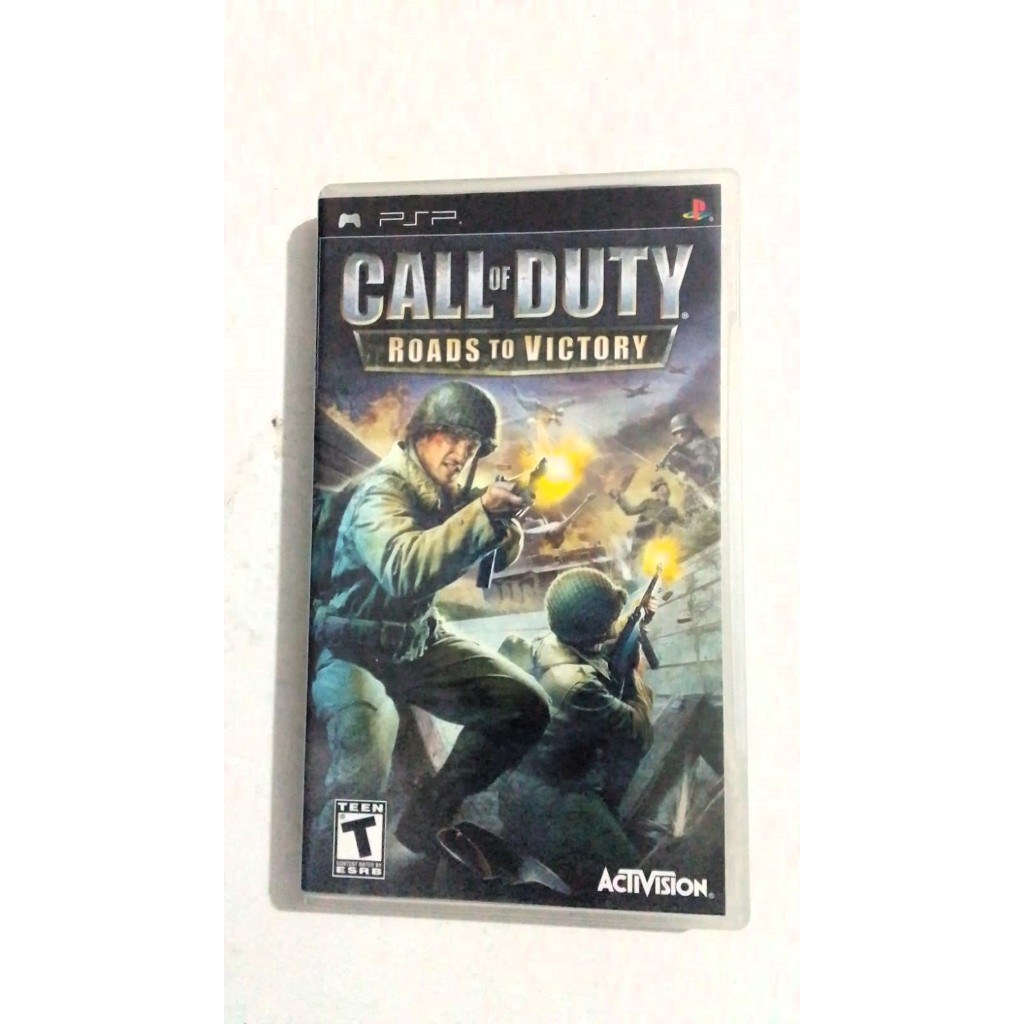 Jogo Call Of Duty Roads To Victory - Psp Midia Fisica | Shopee Brasil