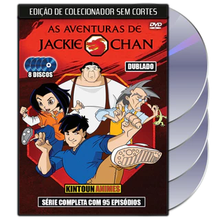 As Aventuras de Jackie Chan Série Completa e Dublada em DVD