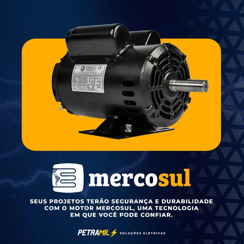 Motor Elétrico para Exaustor – Monofásico 1 Cavalos Alta Rotação 2P ...
