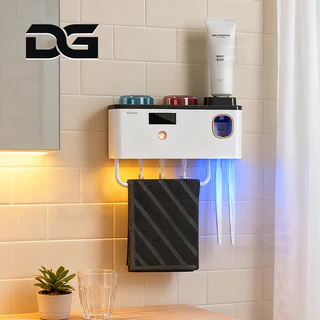 Porta Escova Dentes Com Esterilizador Uv Antibacteriano Caixa Espremedor De Pasta De Dente K9 em Oferta na Shopee