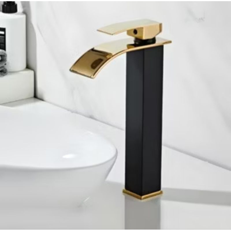 Torneira Para Banheiro Misturador Cascata Monocomando QualidadeAlta Metal 15613