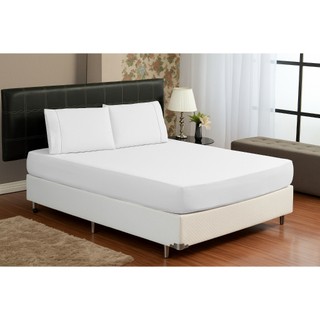 Jogo de Lençol 400 Fios Cama Casal Solteiro Queen King Kit 03 Peças Micropercal Hotel Ponto Palito
