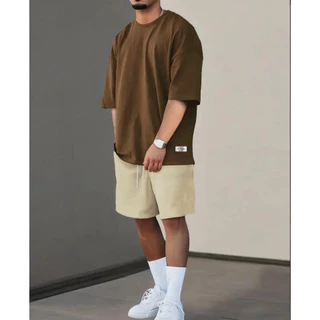 Kit Masculino Casual Esporte Moda Streetwear Conjunto Short e Camiseta