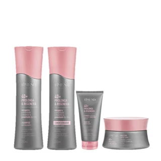 Amend Kit Expertise 40+ Prolonga e Regenera Sh. e Cond. 250ml + Másc. 300g + Leave-in 180g em Oferta na Shopee