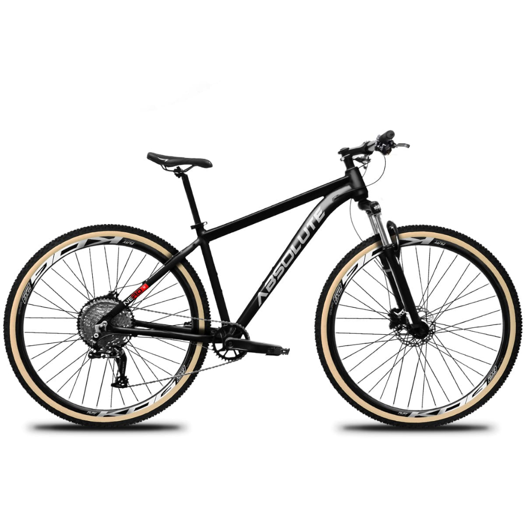 Bicicleta aro 29 Absolute Nero 5 12V Cambio Deore Freio Hidraulico Suspensão com Trava