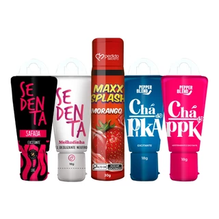 Kit SexShop Sedenta Molhadinha Gel Lubrificante Sensação Apertadinha Esquenta Esfria Vibra Sexo Oral em Oferta na Shopee