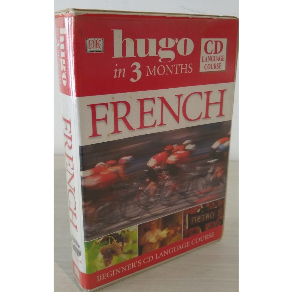 Hugo in 3 Months French - cd Language Course com 3 cds (sem o livro ...