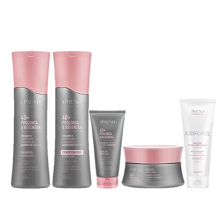 Amend Kit Expertise 40+ Prolonga e Regenera Sh. e Cond. + Másc. + Leave-in + Essencial Máscara de PH em Oferta na Shopee