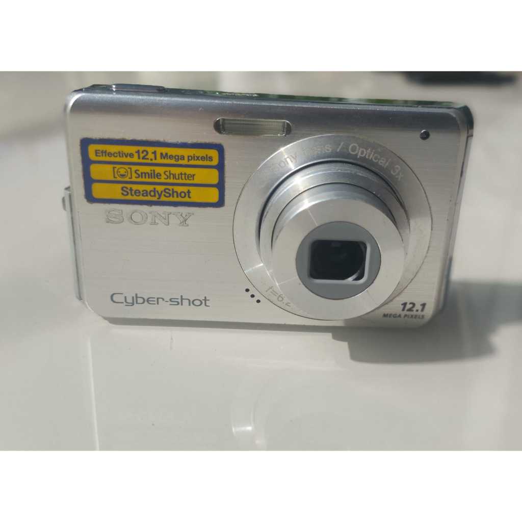 Câmera digital Sony Cybershot DSC-W190 de 12,1 MP 3x | Shopee Brasil