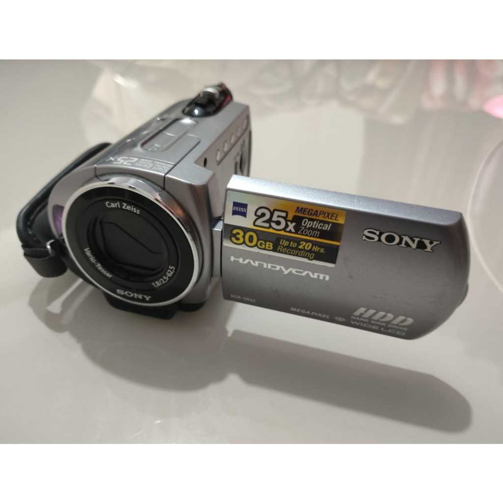 Câmera Digital Filmadora Sony DCR-SR62 Handycam 30 GB HDD 2000x