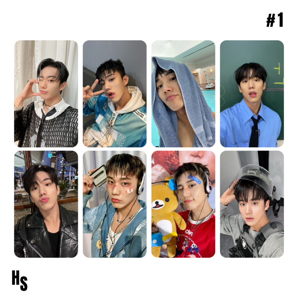 Photocard Fanmade INTAK P1HARMONY com 8 Photocards + brinde | Shopee Brasil