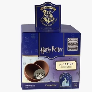 Caixa Surpresa com Pin Harry Potter 47g - Cacau Show em Oferta na Shopee