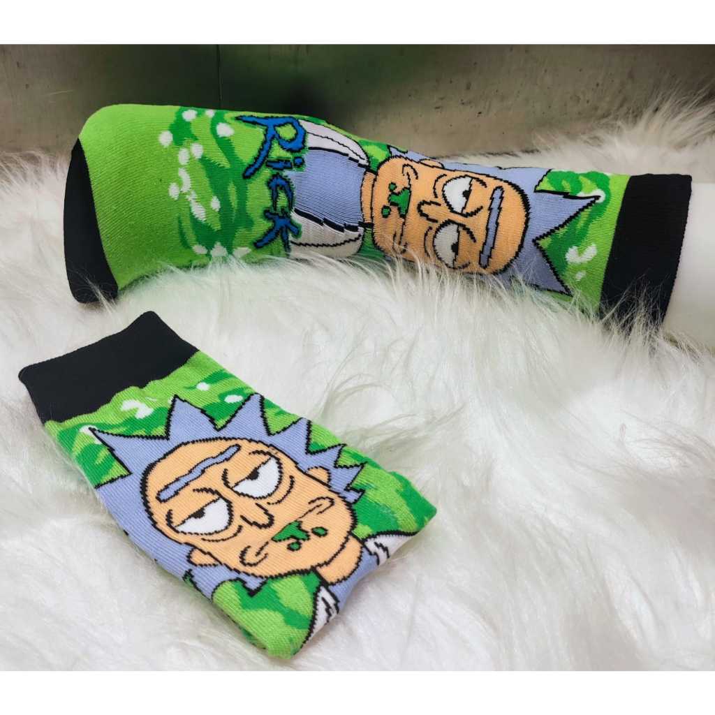 Adesivo Para Shape De Skate Allmo Rick And Morty A-048 Colorido