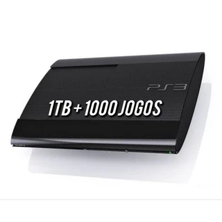 Playstation 3 Desbloqueado 1TB 1000GB + 4000Mil Jogos