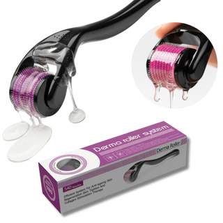 DermaRoller MicroAgulhamento Rolo Agulha System 540 Original Anvisa Preencher Falha