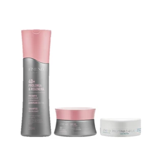 Amend Kit Expertise 40+ Prolonga e Regenera Shampoo 250ml + Máscara 300g + Proteína Capilar 100g em Oferta na Shopee