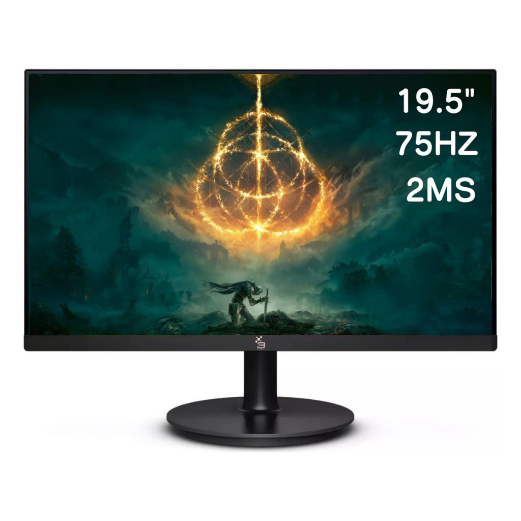 Monitor 19.5 Led 3green 75hz Hd Gamer 2ms Hdmi E Vga Vesa Cor Preto ...