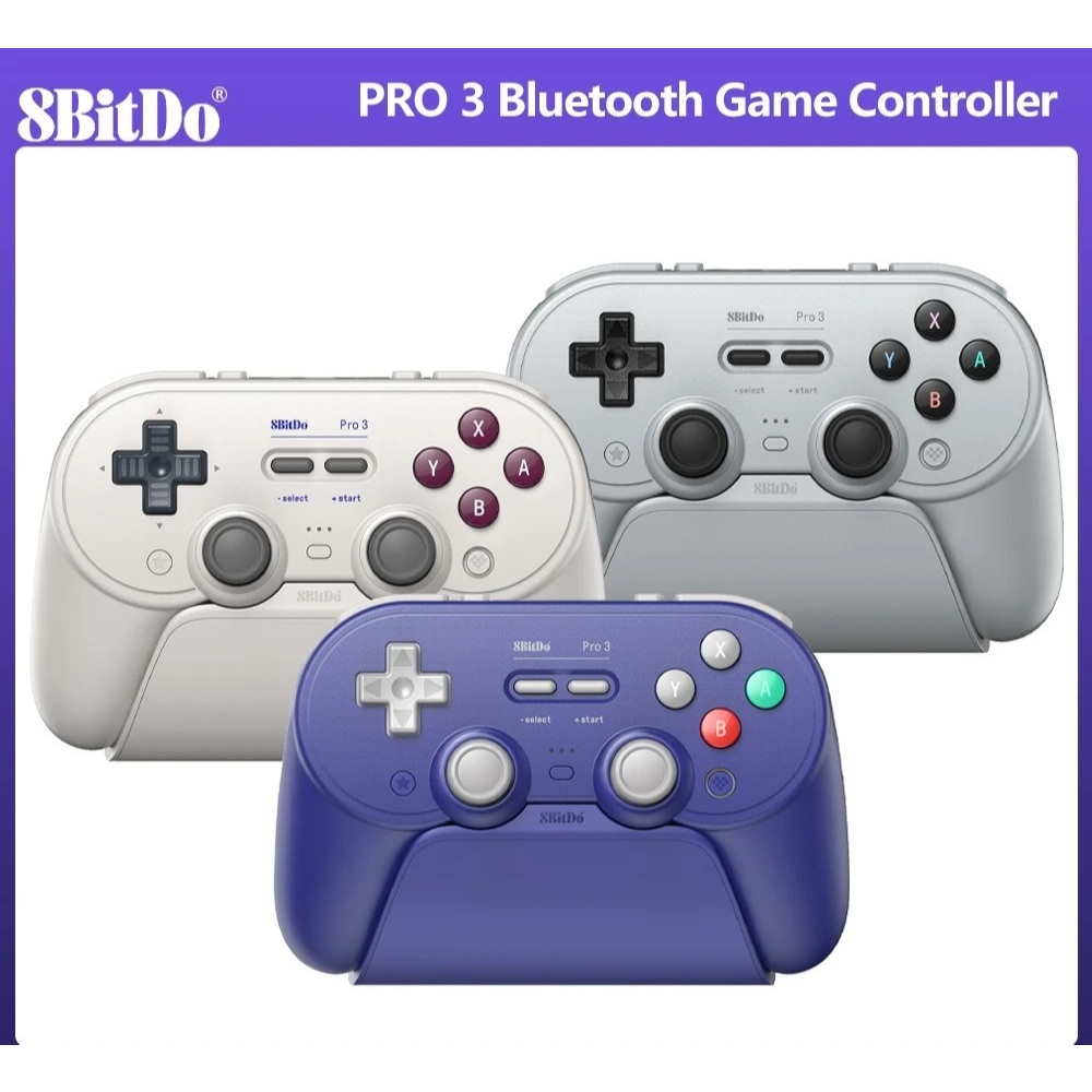 controle 8bitdo pro 3 bluetooth switch windows android | Shopee Brasil
