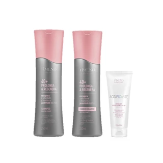 Amend Kit 40+ Prolonga e Regenera Shampoo e Condicionador 250ml + Essencial Máscara de PH 250g em Oferta na Shopee
