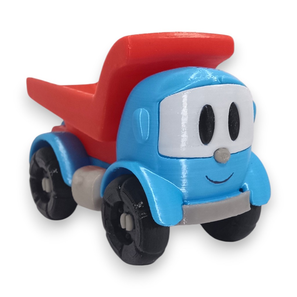 Leo o caminhão curioso boneco brinquedo impressao 3D | Shopee Brasil