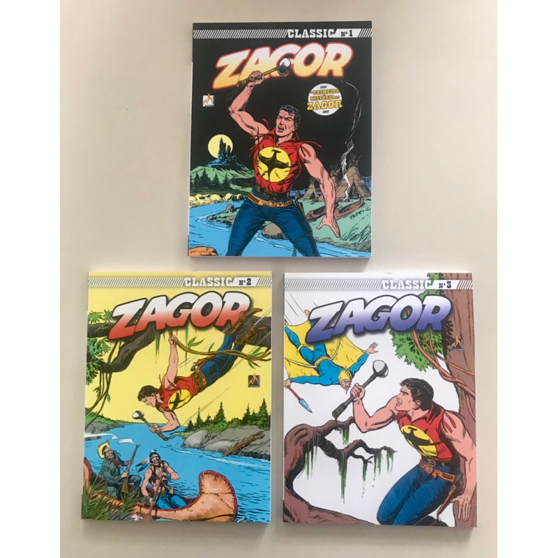 Kit Hq Zagor Classic 1, 2 e 3 - Mythos | Shopee Brasil