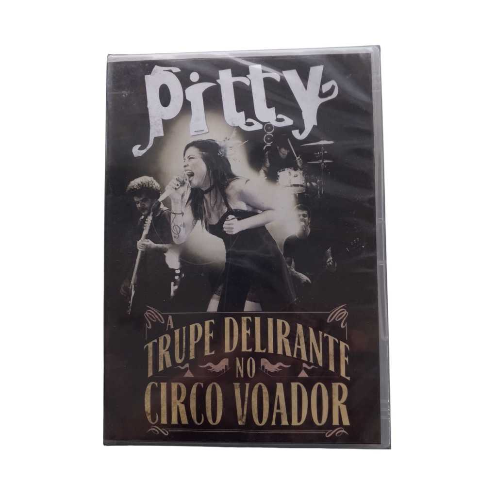 DVD Pitty A Trupe Delirante no Circo Voador Novo Lacrado | Shopee Brasil