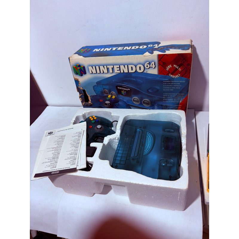 console nintendo 64 anis N64 sabores