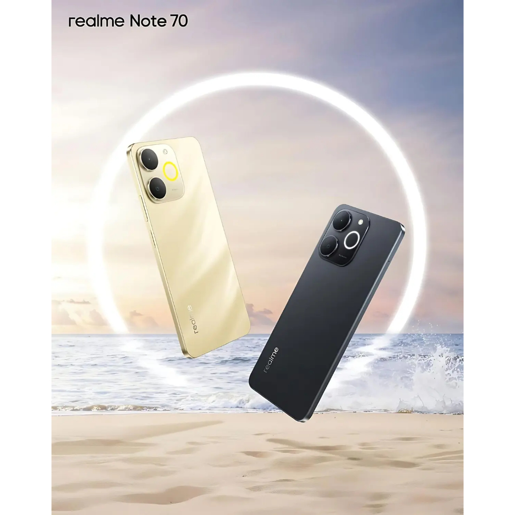 Smartphone Celular Realme Note 70 256GB/8GB 128GB/4GB Ram 6.74