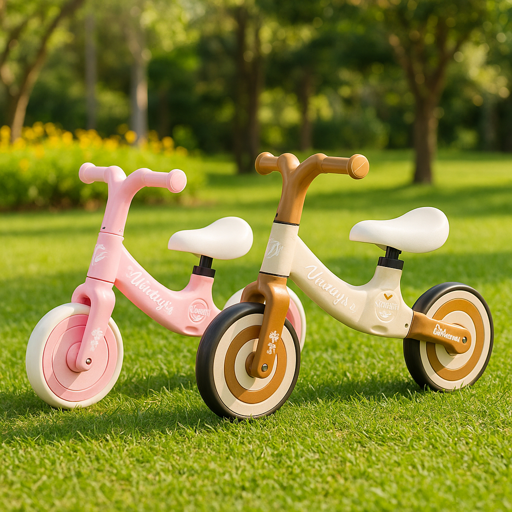 Bicicleta Infantil de Equilíbrio Sem Pedal Leve e Segura 3 a 5 Anos ...