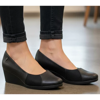 sapato feminino joanetes e descanso de coluna Usaflex 3813001 em Oferta na Shopee