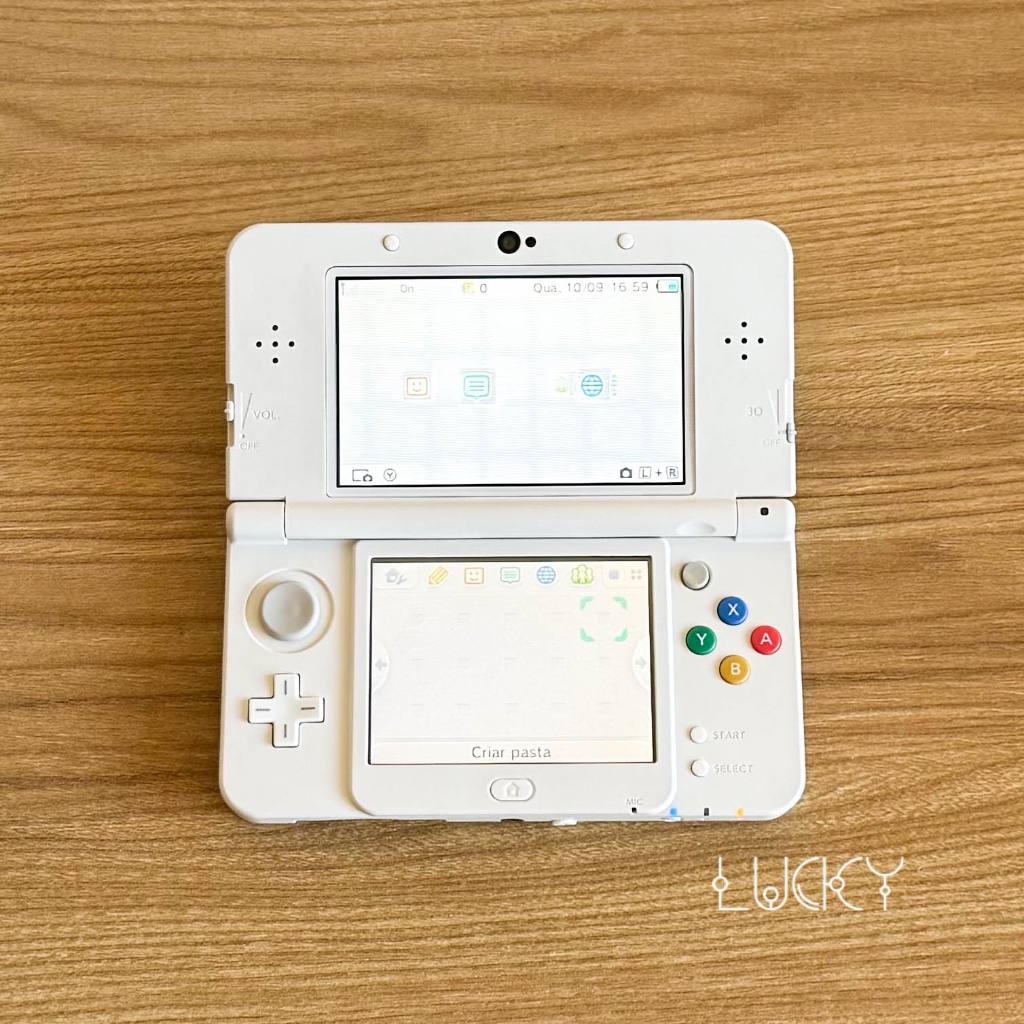 New Nintendo 3DS XL + Melhores Jogos! Pokémon Zelda Mario | Shopee