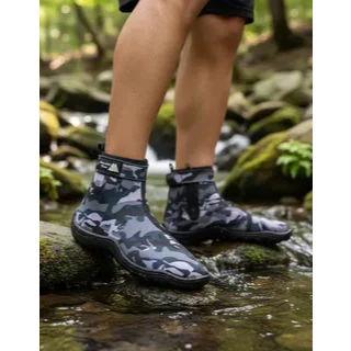 Bota Sapatilha Aquática Neoprene Seca Rápido Trilha Praia Pesca C/ Zíper Caminhada Dia a Dia